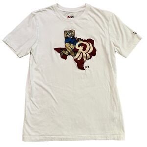Frisco Roughriders Minor Baseball New Era White Short Sleeve T Shirt Men’s M